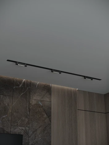 Трековая система в сборе однофазная накладная 220V 30W Hesby Lighting Skylite №9 HSBL_kompl_S009_VI2B3K