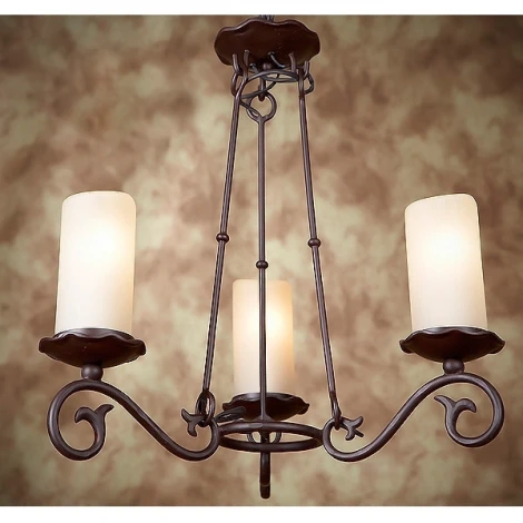 Подвесная люстра L'Arte Luce Napoli L13803.03 (220V, ковка, на цепи, подсвечник, свеча)