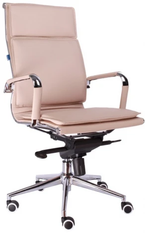 Компьютерное кресло для руководителя Nerey M экокожа бежевый