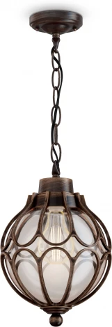 Уличный светильник подвесной Maytoni Via O024PL-01G (220V, на цепи, шар, IP44)