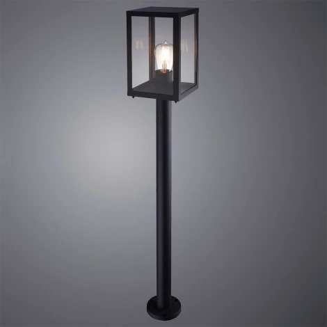 Наземный фонарь Arte Lamp Belfast A4569PA-1BK