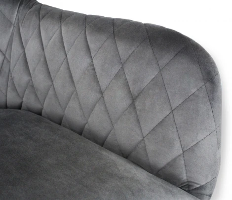 Стул барный Sheffilton SHT-ST38/S29 угольно-серый/черный муар