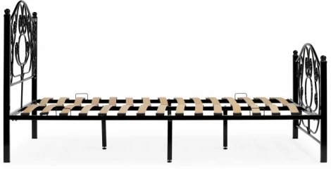 Кровать Woodville Викси 160х200 черная