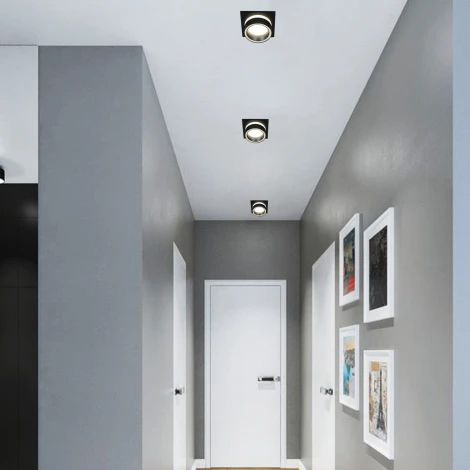 Встраиваемый точечный светильник Reluce 53003-9.0-001LD GX53 BK