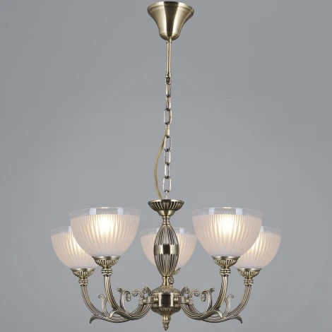 Подвесная люстра ILLUMICO IL9939-5PSQ-24 AB CAPELLA (220V, на цепи)