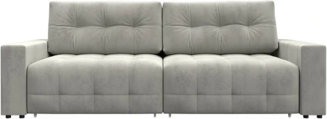 Диван прямой с полками Лига-053 НПБ Лига Диванов (Велюр) арт.128899