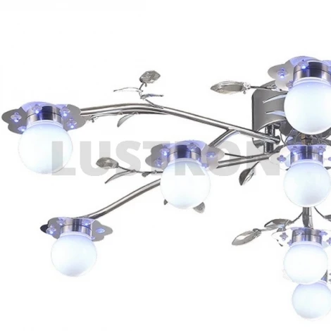 Потолочная люстра IDLamp Lucian 227/10PF-Chrome