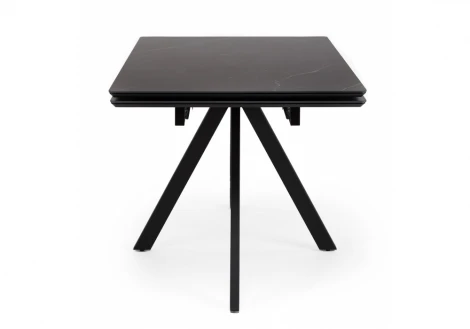 Керамический стол Вилли 120(180)х80 shakespeare black / черный 622897