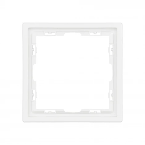 Рамка пластиковая FRM-NOBE-SFPL-1-WH (Arlight) 054211