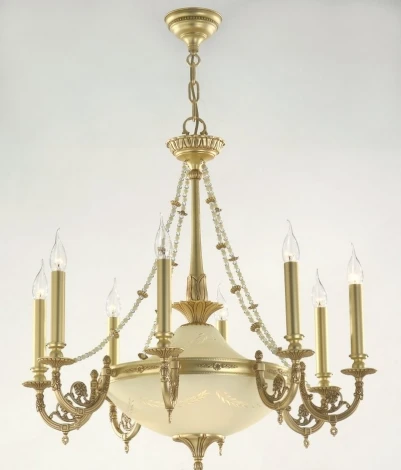 Подвесная люстра Bejorama Maribel 2345/8 (220V, на цепи, подсвечник, свеча)