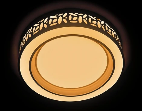 Потолочный светильник Ambrella Orbital Design F210 WH 96W D520