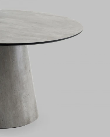 Стол круглый Стивенсон D120 столешница HPL метрополитан Stool Group арт.УТ000041627