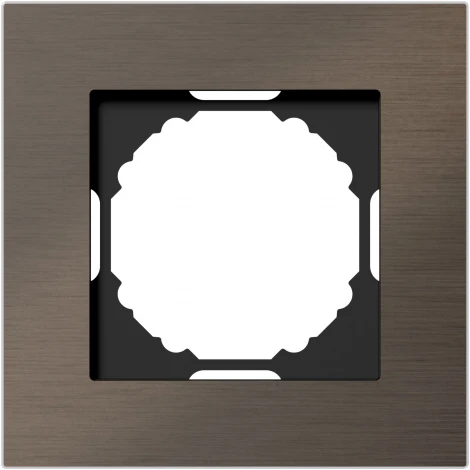 Рамка 1-я, Natural бронзовый алюминий Donel A07 DEN211BRA