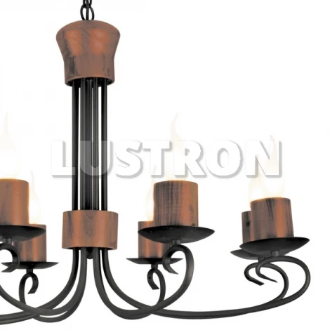 Подвесная люстра Arte Lamp Candela A6950LM-8BR