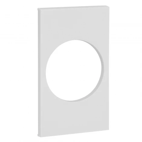 Накладка на розетку 220V с/з со шторками 16A (белый матовый) AW04 Meiton AW04