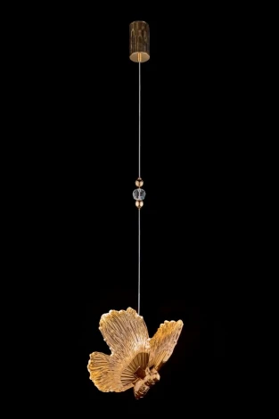 Подвесной светильник Fluorite Borboleta FL1103-1P4 (LED, 220V, на проводе, для девочки, бабочки)