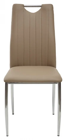 Обеденный стул M-City COMFORT 999 PU#654 серо-коричневый, экокожа