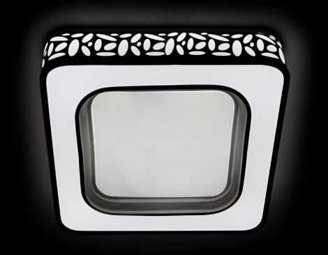 Потолочный светильник Ambrella Orbital Design F212 WH 80W D440*440