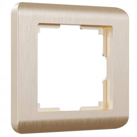 Рамка на 1 пост Stream (шампань) Werkel W0012111 (a051284)