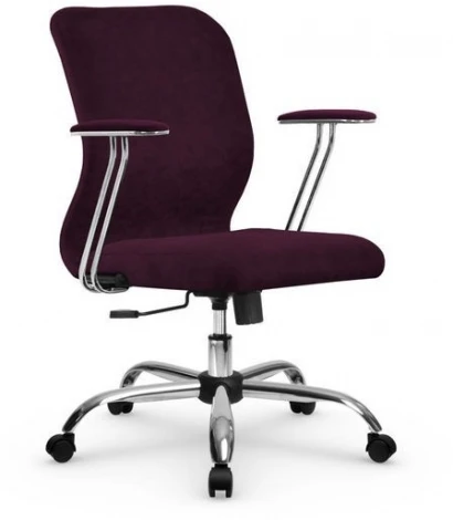 Офисное кресло Метта SU-M-4Vivaldi/подл.078/осн.003 Сливовый