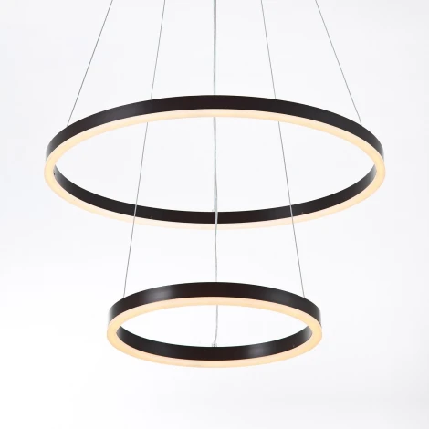 Подвесной светильник светодиодный с пультом с регулировкой цветовой температуры и яркости LED4U LED4U L55000-2HL BR