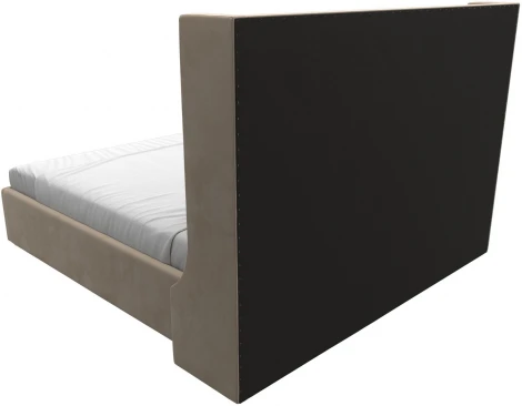 Кровать интерьерная Ларго 180 (Бежевый/Велюр) Лига Диванов арт.120723