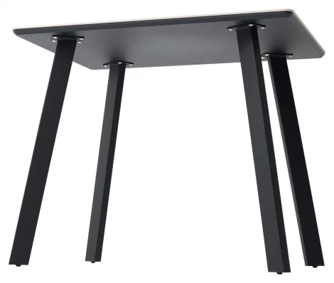 Стол ТИК ТАК 90 цвет PANDORA LIGHT Пандора, керамика / Черный каркас M-City 64652