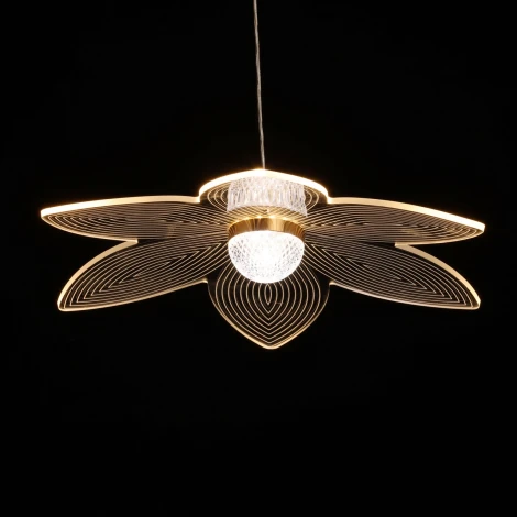 Подвесной светильник De City Оскар 510014701 (LED, 220V, на проводе, цветы)