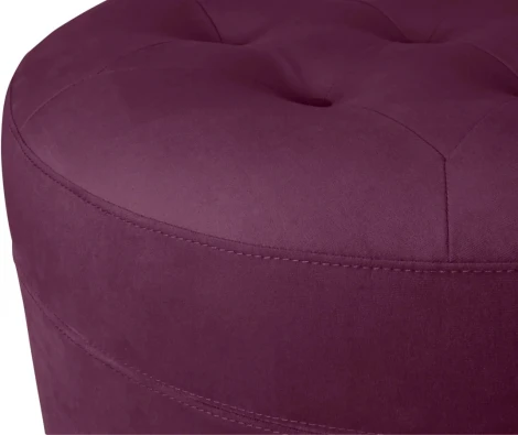 Пуф Barrel большой ОГОГО (арт.334321), (Ткань/Бордовый)