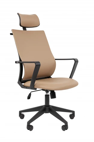 Офисное кресло Chairman 545 Россия экокожа бежевый