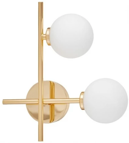 Настенный светильник Lumina Deco Marsiada LDW 6033N-2 FGD (220V, шарики, асимметрия)