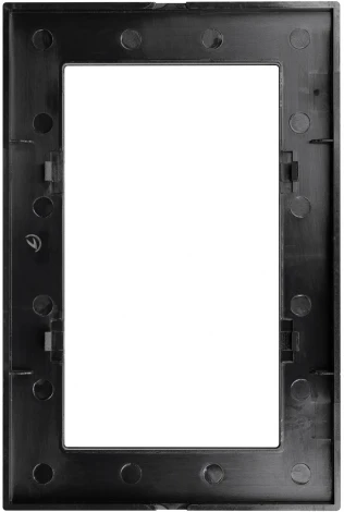 Рамка стеклянная FRM-GLARE-GS-D-BK (Arlight) 043791