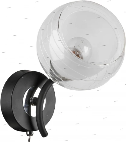 Бра IDLamp Nerina 845/1A-Blackchrome