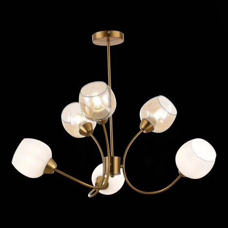 Потолочная люстра на штанге Tratti SLE1136-302-06 Evoluce