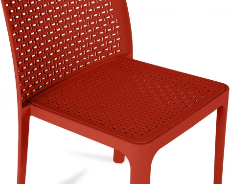 Стул уличный Bottega ОГОГО Обстановочка! (Пластик/Красный) арт.926896