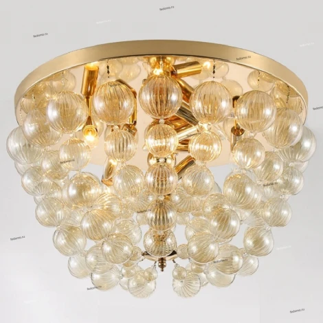 Crystal Lux Mallorca PL8 GOLD/AMBER