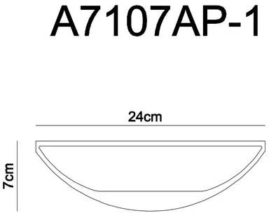 Бра Arte Lamp Interior A7107AP-1SS