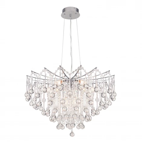 Подвесная люстра хрустальная Modelux MODELUX ML.6761.8 CR