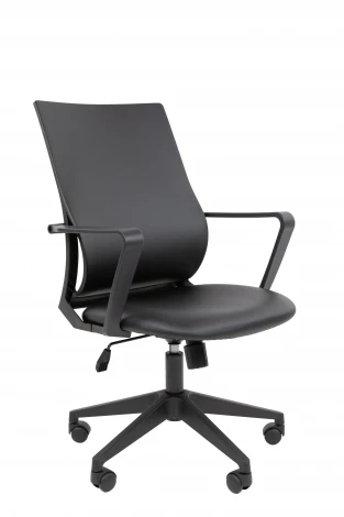 Офисное кресло Chairman 545 Россия экокожа черный Б/П