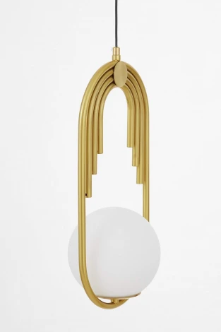 Подвесной светильник Lumina Deco Zanetti LDP 5522-1 WT+MD (220V, на проводе)