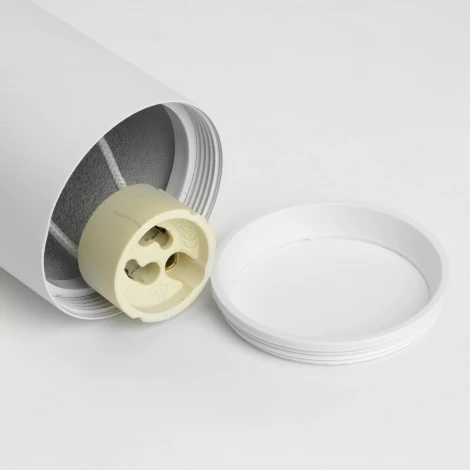 Светильник трековый однофазный Feron AL195 48542 GU10, белый (220V, круглые)