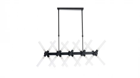 Потолочная люстра Lumina Deco Alford  LDP 6036-20 BK