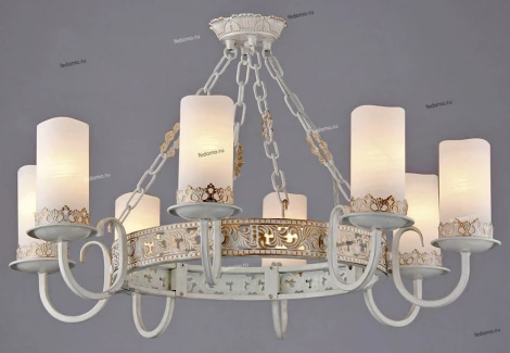 Подвесная люстра Maytoni Classic 12 RC562-PL-08-W