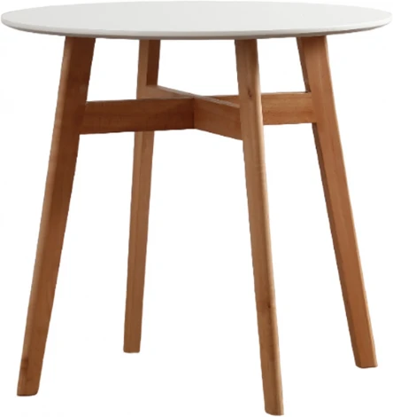 Стол обеденный Stool Group Target Circle 90*90 белый УТ000036022