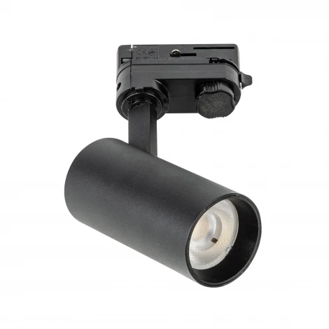 Трековый светильник трехфазный 20W 220V 4000К черный Uniel ULB-T55-20W/4000K BLACK