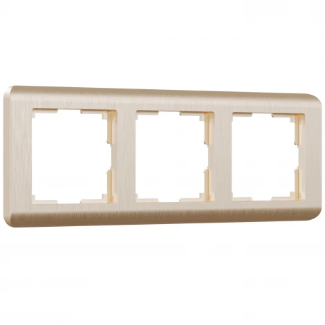 Рамка на 3 поста Stream (шампань) Werkel W0032111 (a051274)