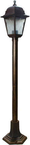 Наземный фонарь Uniel UUL-A01T 60W/E27 IP44 BRONZE (220V)