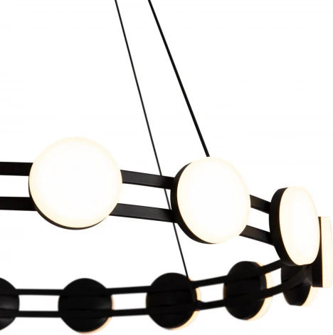 Подвесной светильник Freya Collar FR6180PL-L32B (LED, 220V, на проводе, кольцо)