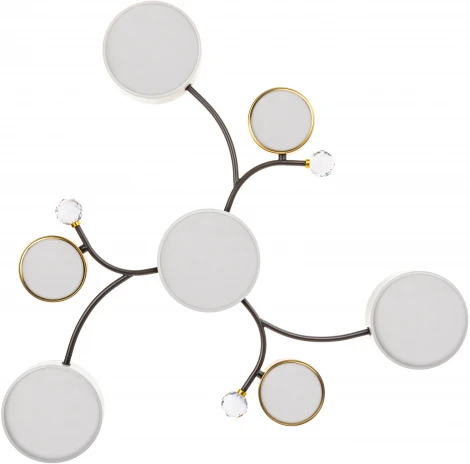 Потолочная люстра светодиодная на штанге с ДУ Ritter Scandia 51599 3