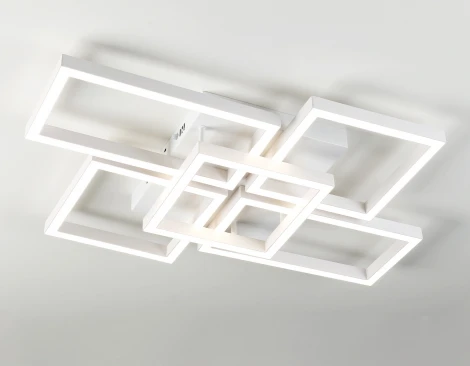 Потолочная люстра светодиодная с пультом Ambrella Acrylica FA1011